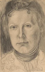 Bildnis Ottilie Macke (Meine Schwester)